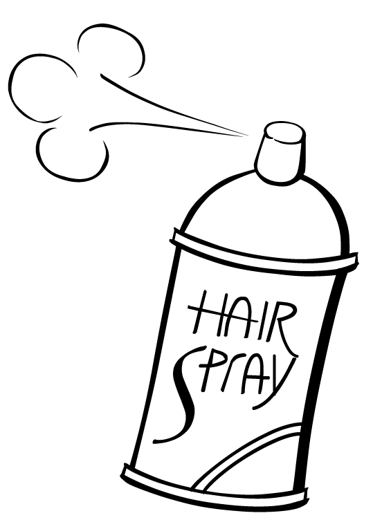 shampoo coloring page