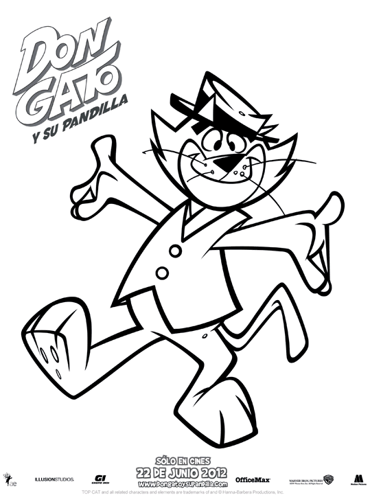 Top Cat 10 | Coloring Pages 24