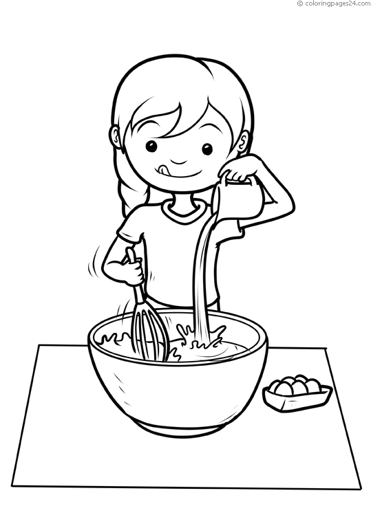 Cooking 13 | Coloring Pages 24